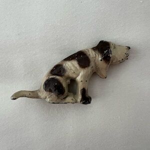 Vintage Lead Manoil Happy Farm Hound Dog Toy Figure